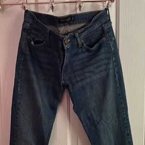 Levi’s 524 super too low rise skinny jeans size 13 Long blue gently used